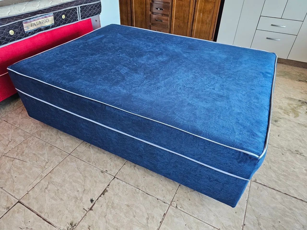 Cama unibox nova casal de espuma  - Foto 3