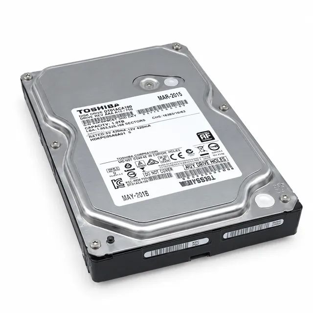 HD Interno Toshiba Desktop 500GB 3.5 Polegadas SATA III DT01ACA050 Para PC Desktop - Foto 4