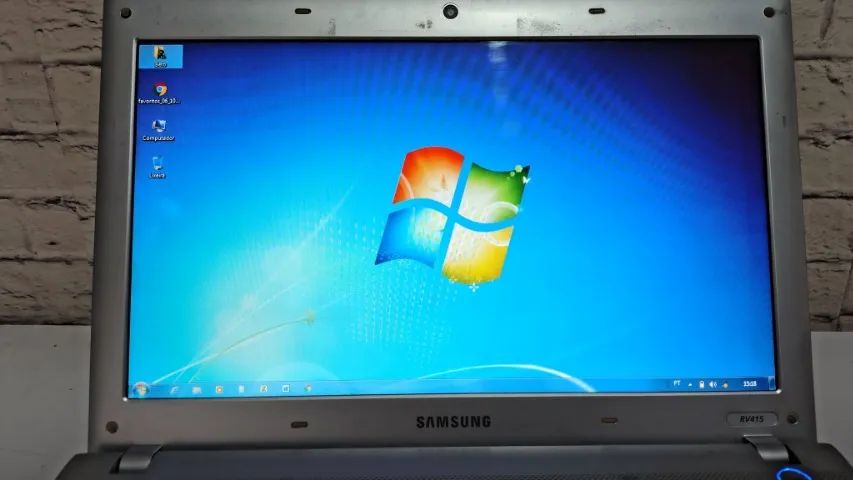 Notebook Samsung rv415 com defeito para peças - Foto 5