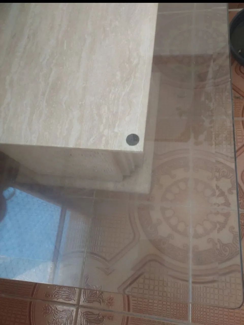 Mesa de centro com vidro - Foto 4