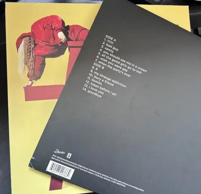 2 Vinis da Billie Eilish Importados - Foto 3