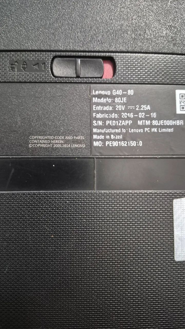 Lenovo G40 80  - Foto 3