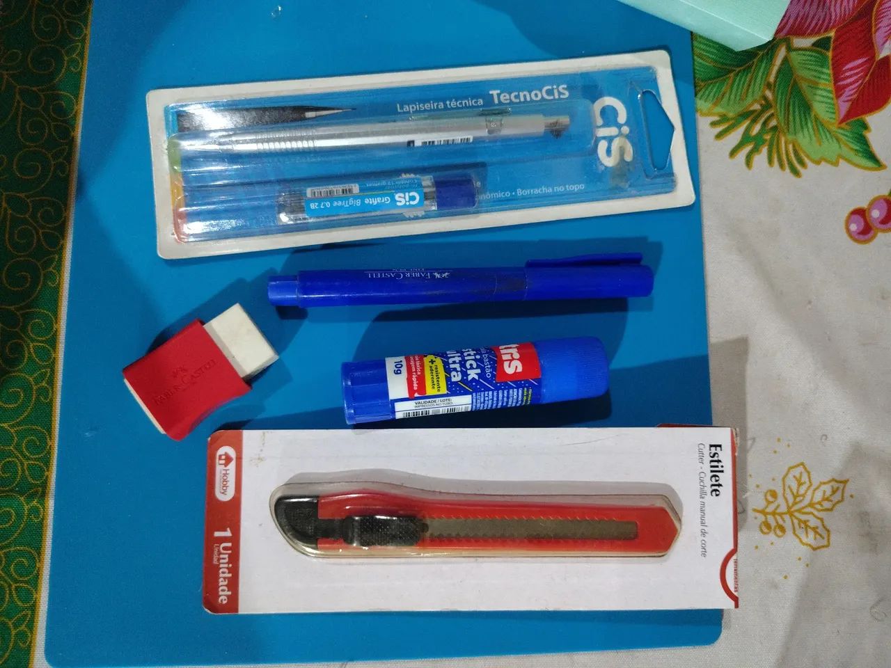 Kit fe papelaria + porta lápis  - Foto 5