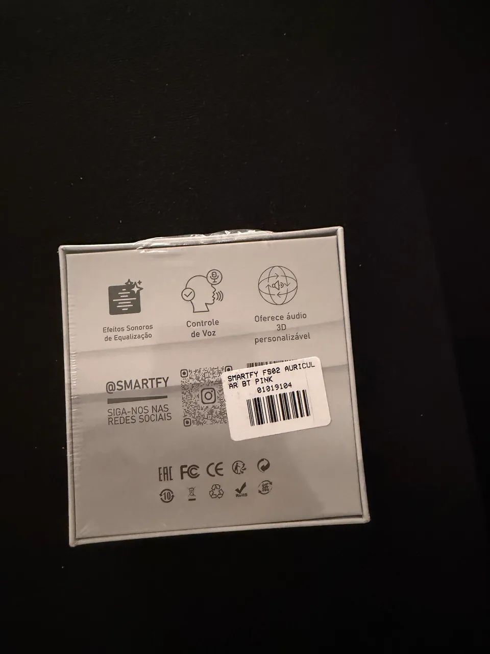 Fone Bluetooth Smartfy FS02 Rosa | NOVO E LACRADO - Foto 2