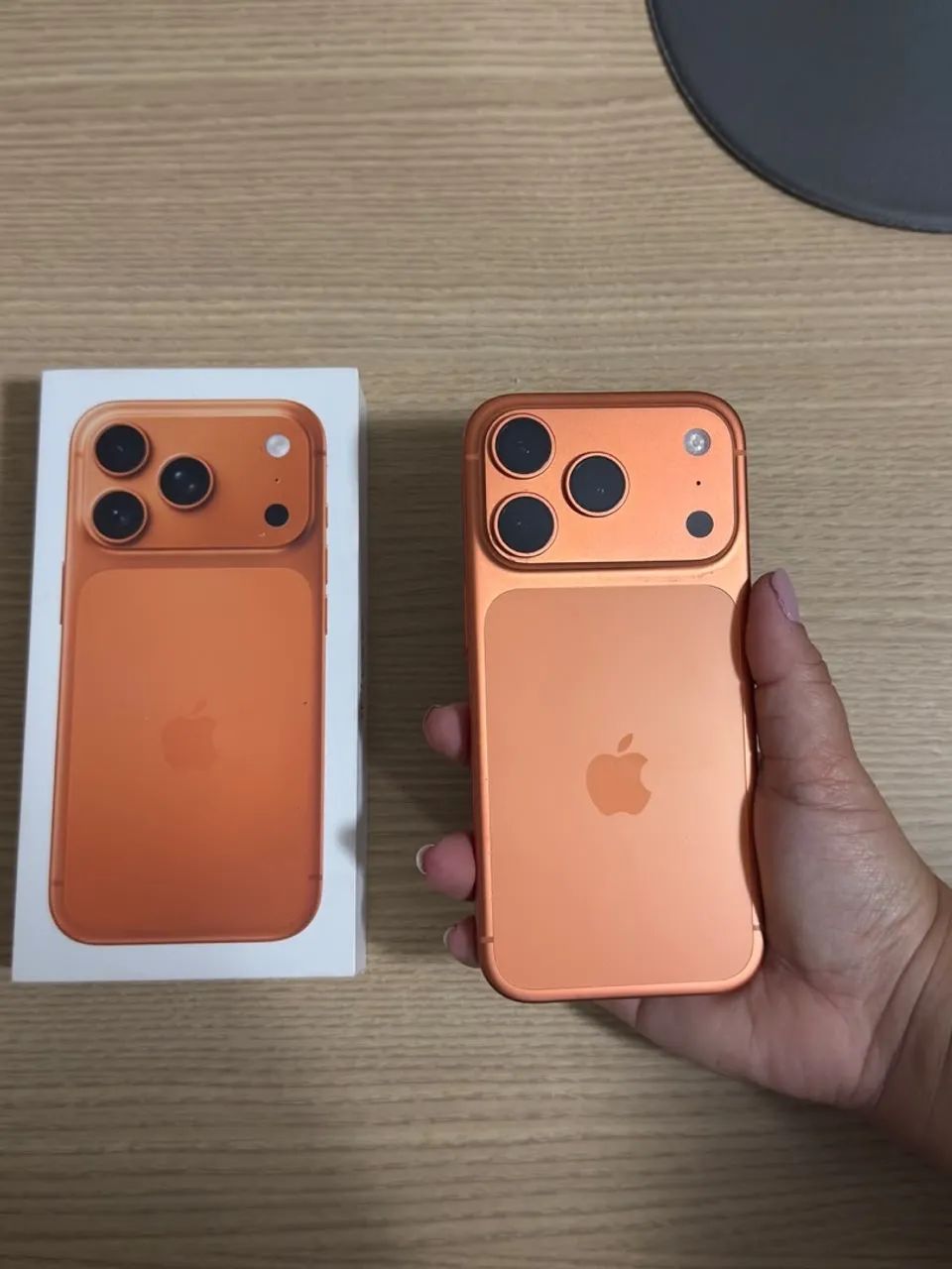 Iphone 17 pro laranja perfeito estado  - Foto 2
