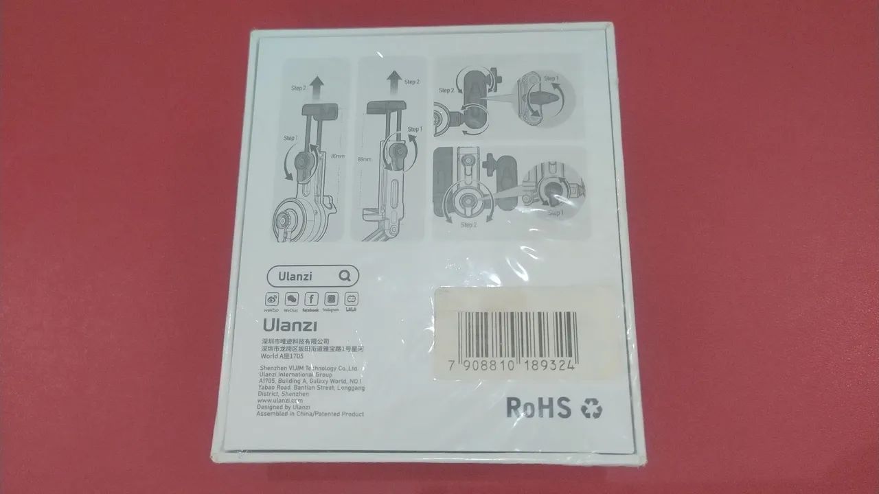 Ulanzi Net Mouting Brackets Cm010 lacrado - Foto 2
