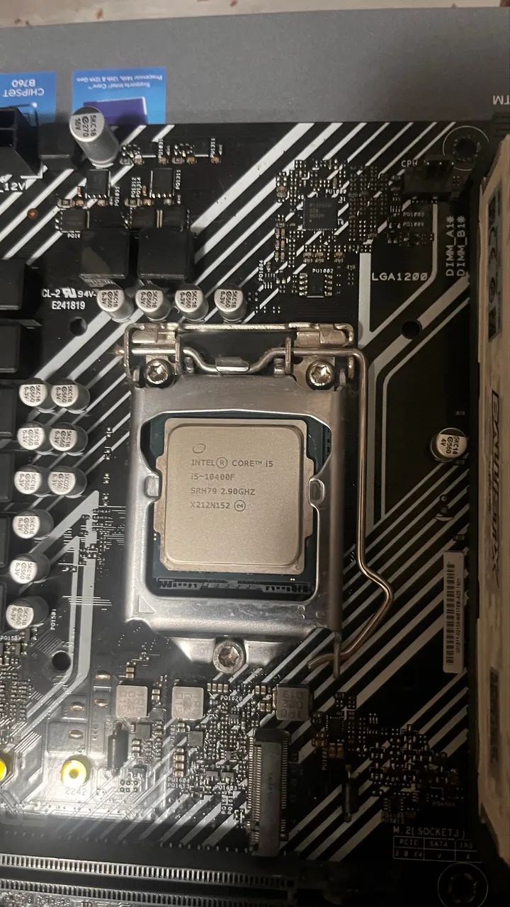 Kit placa mae + processador + memoria ram ddr4 