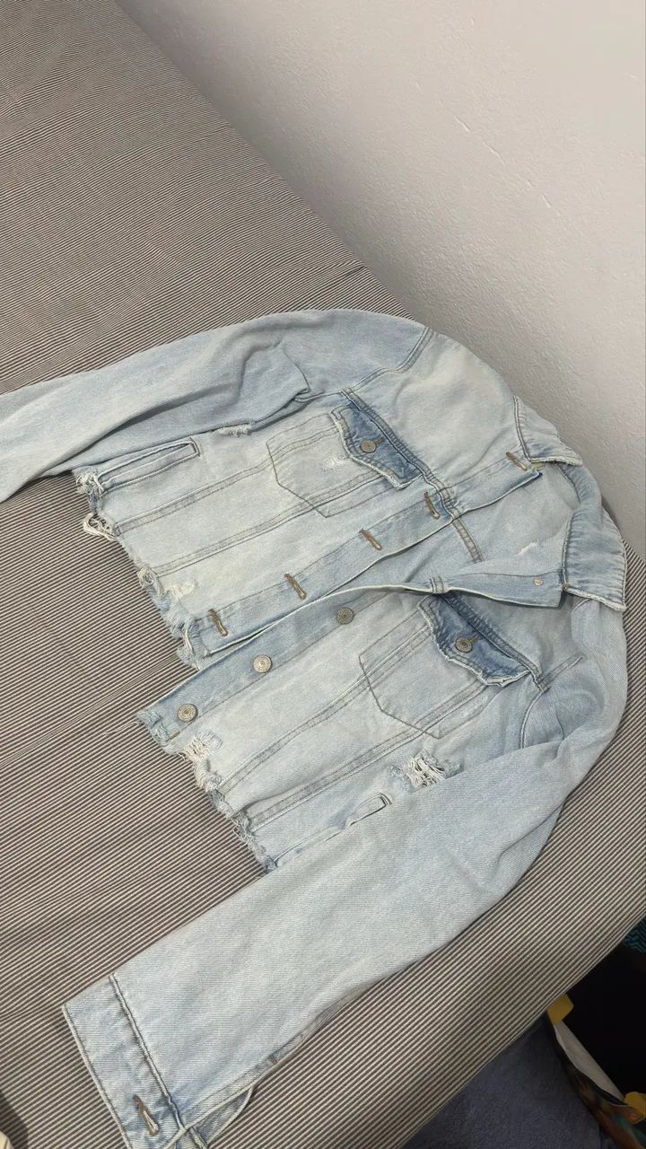 jaqueta jeans cropped cea - Foto 3