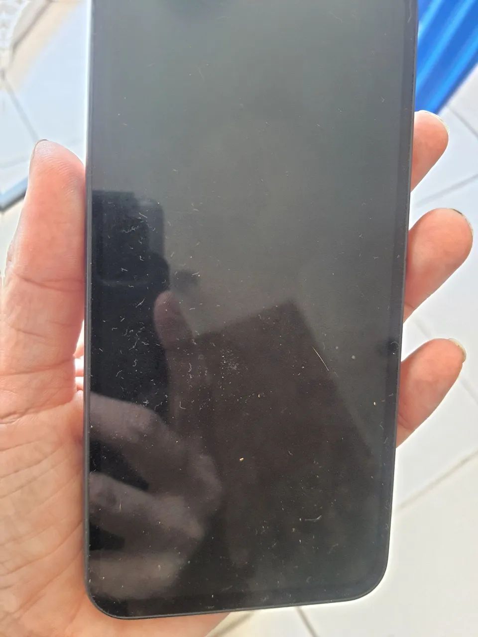 Celular quebrado carcaça 