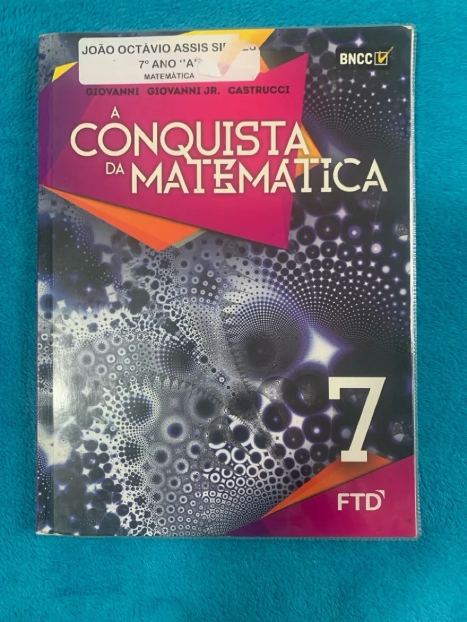 A conquista da matemática 7 