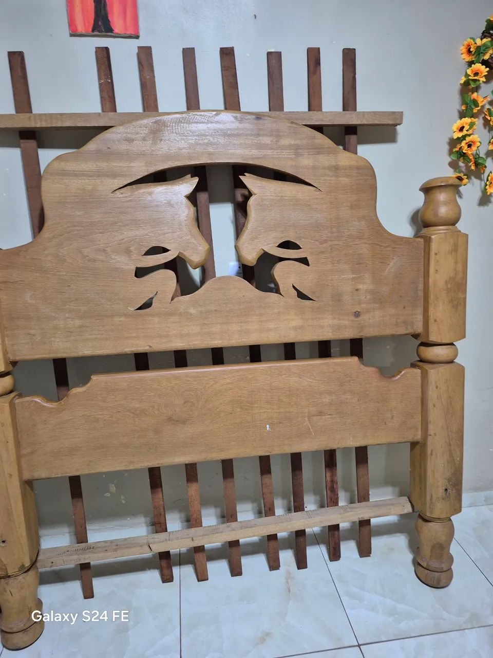 Cama de madeira maciça - Foto 2
