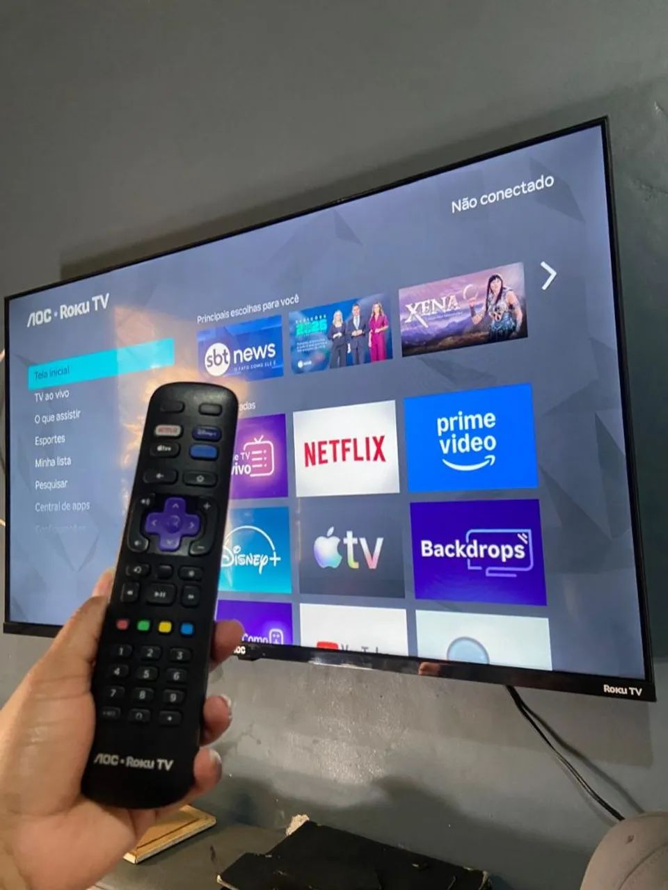 Tv smart roku tv 43