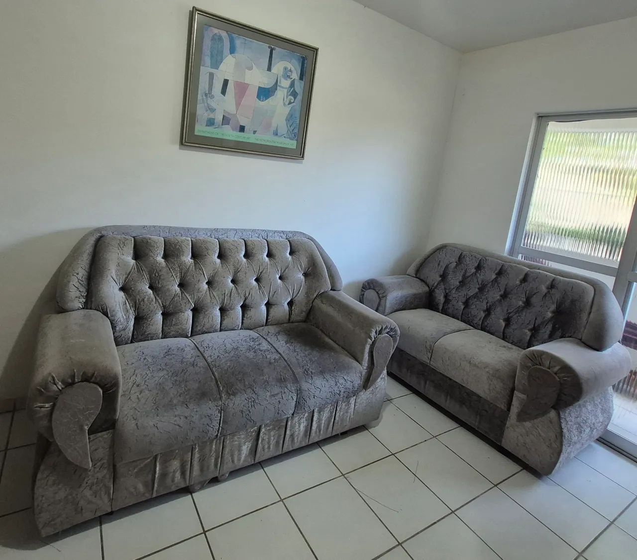 Conjunto de sofá - 3 e 2 lugares