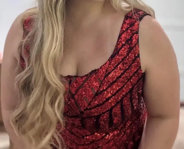 Vestido de paetê vermelho  - Foto 3