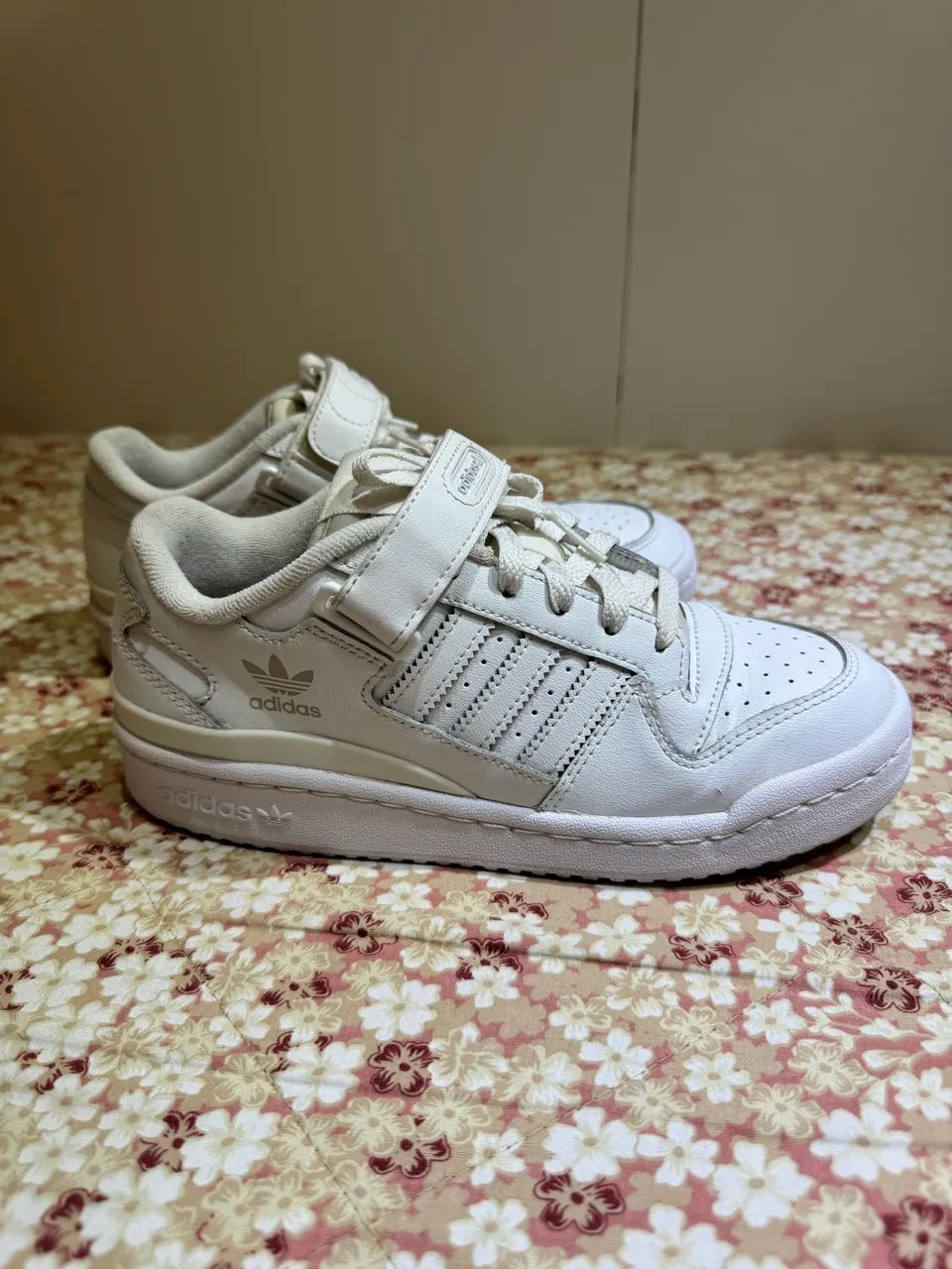 Tênis Adidas Forum Low Cloud White Velcro - Foto 2