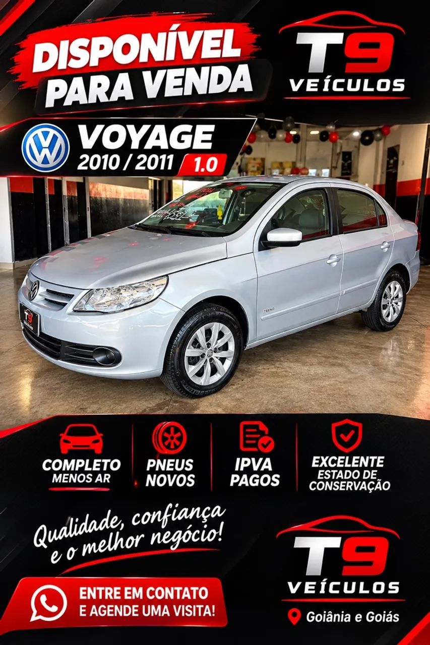 Volkswagen Voyage VOYAGE 1.0/1.0 City Mi Total Flex 8V 4p 2011