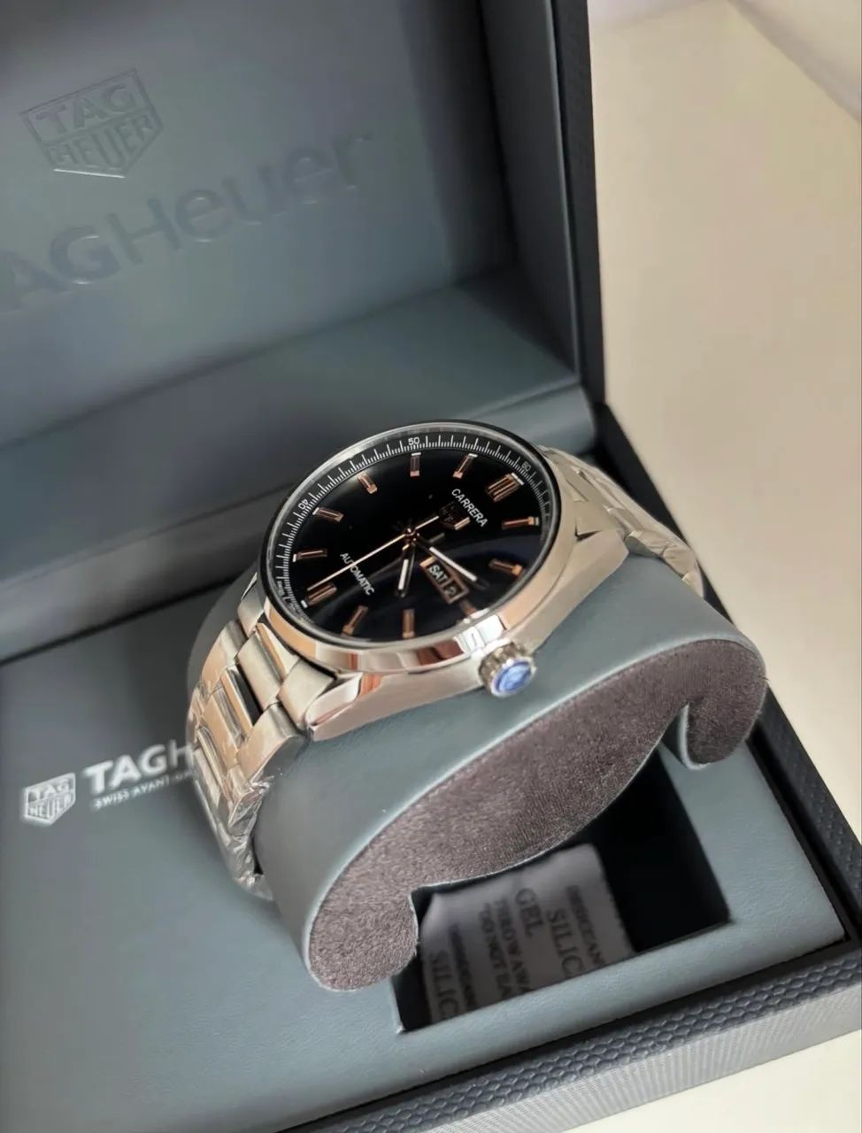 Relógio TAG Heuer Carrera Automatic Day-Date Super Clone  - Foto 3