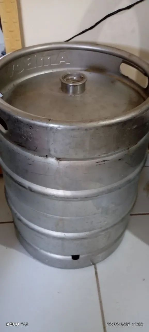Barril de Chopp Inox 50 Litros