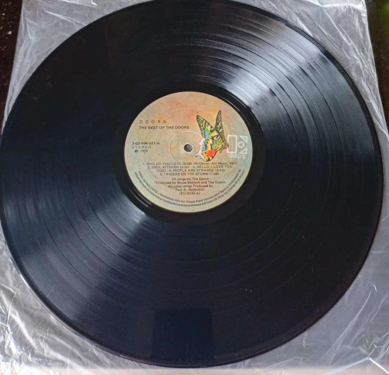 LP The Best Of THE DOORS 1975 VG- - Foto 5