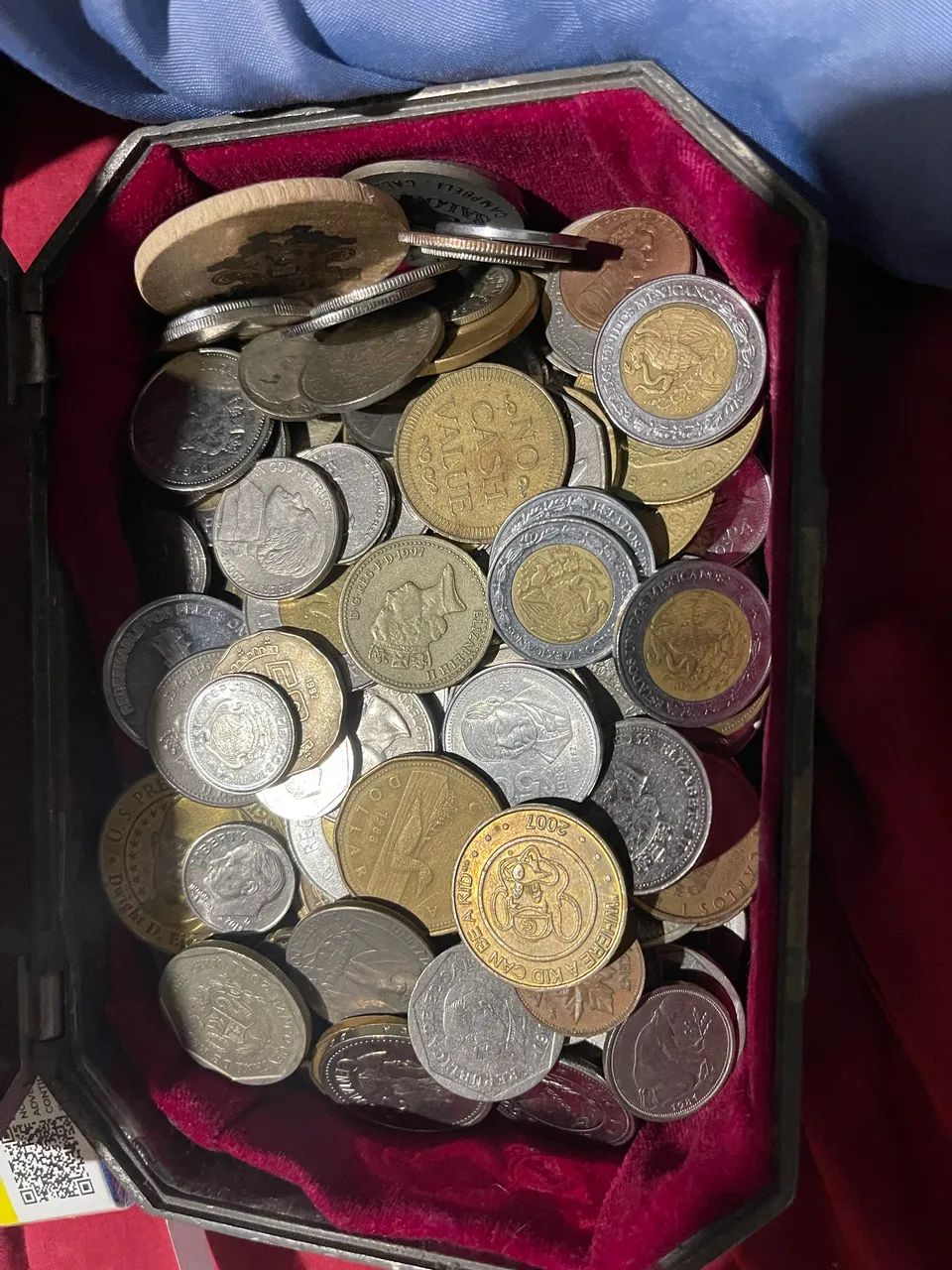 Cédulas e moedas antigas (lote) - Foto 6