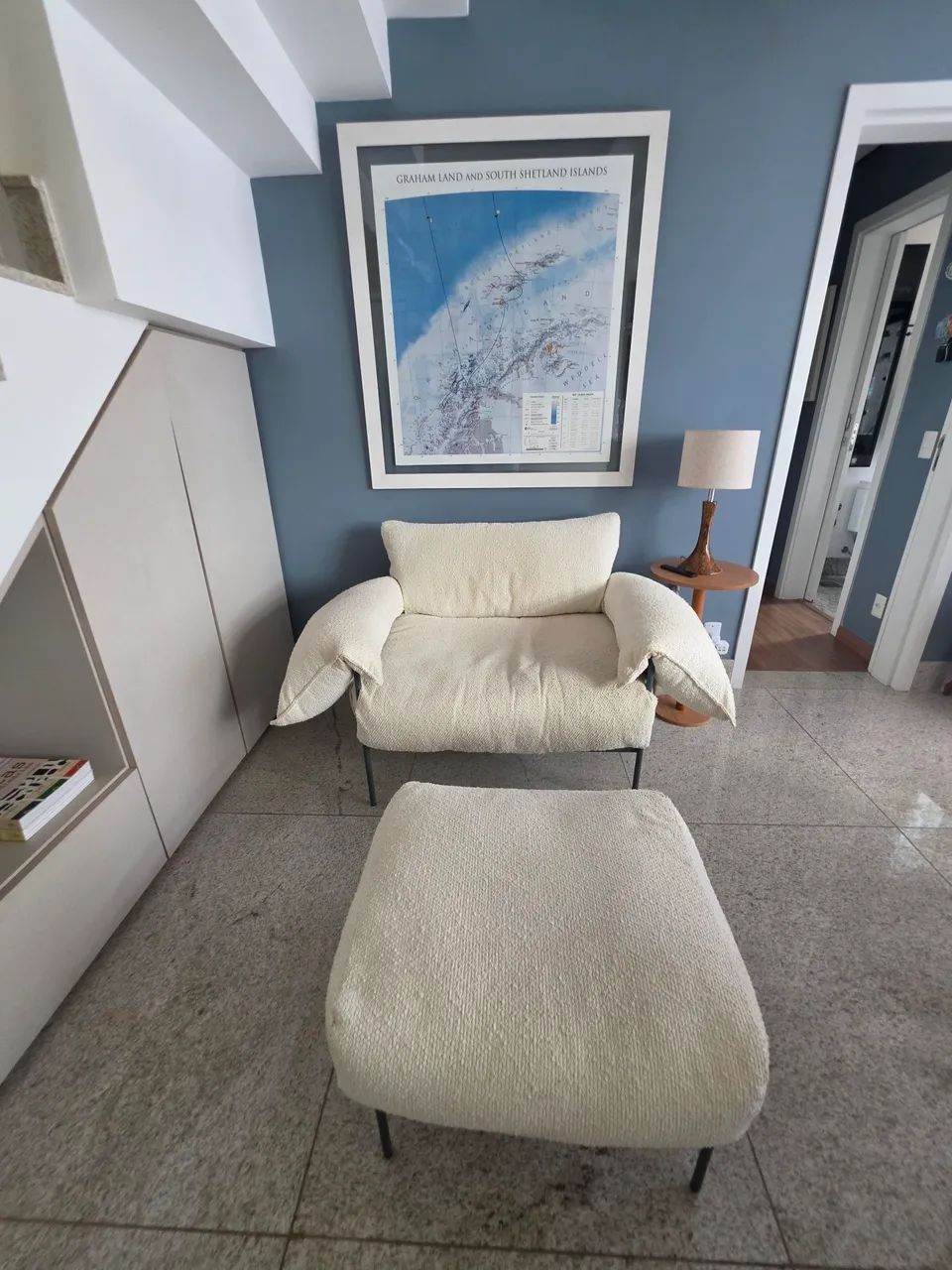 Poltrona com apoio para os pés - Foto 2
