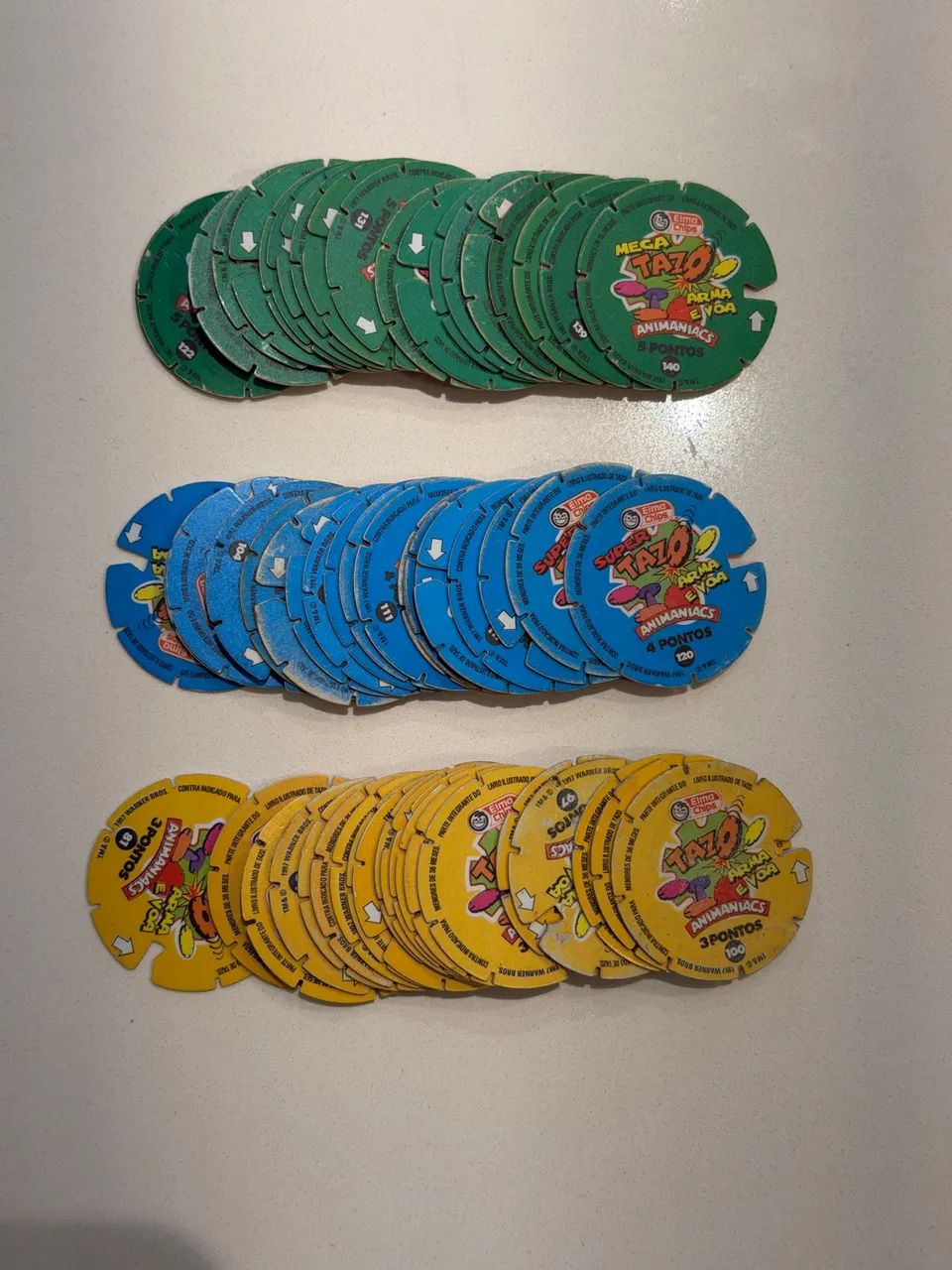 Tazos Coleção Animaniacs Arma e Voa Completa - Elma chips -  - Foto 2