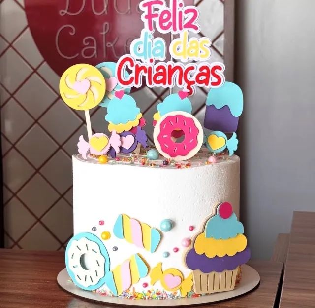 Bolo dia das crianças  - Foto 2