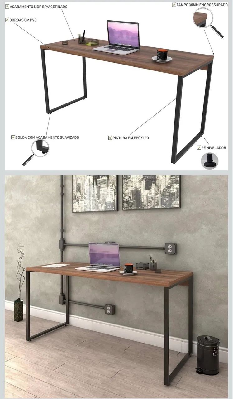 Mesa de escritório nova 