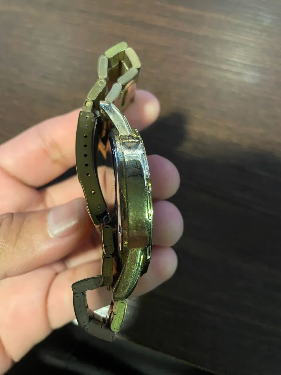 Relógio Mondaine Dourado - Foto 3
