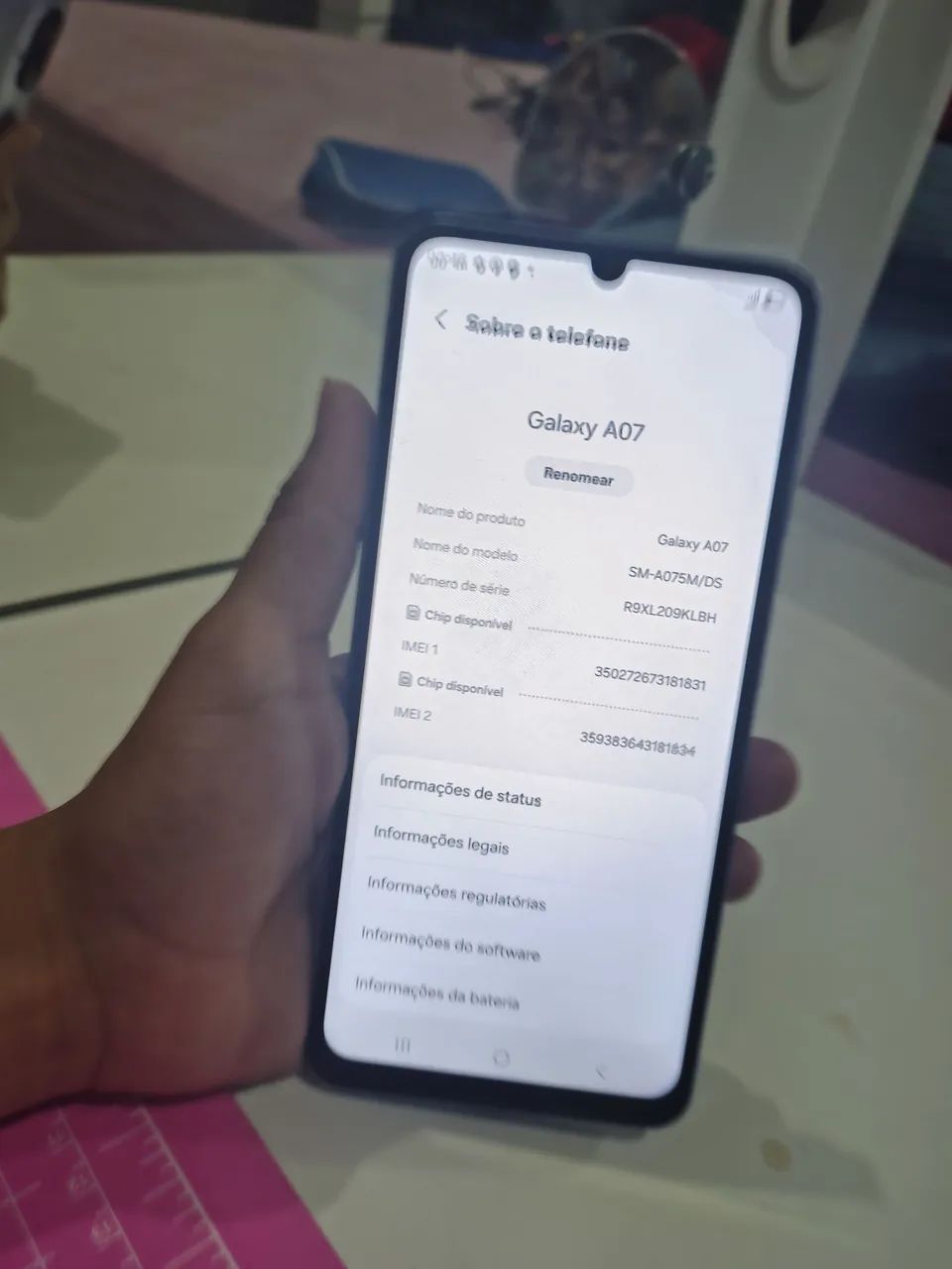 Samsung a07 