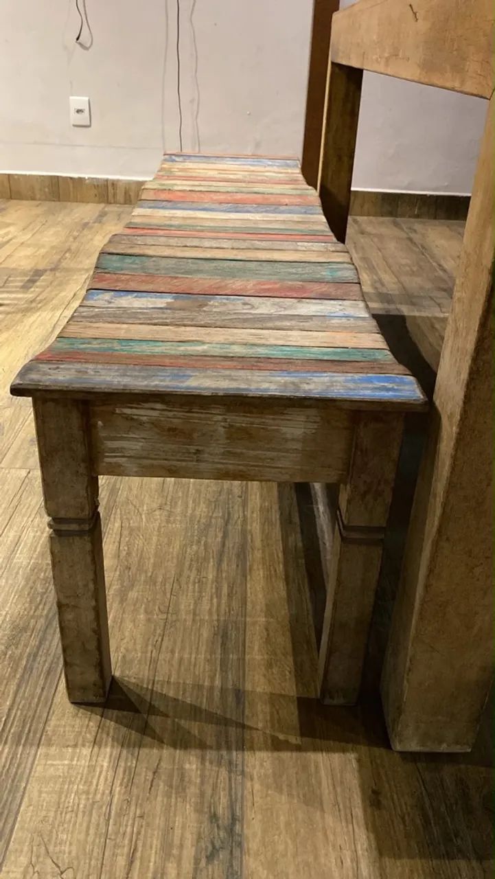 Mesa madeira maciça  - Foto 2