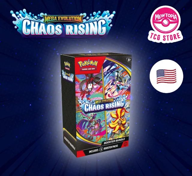 3 Booster Bundles Americanos de Chaos Rising