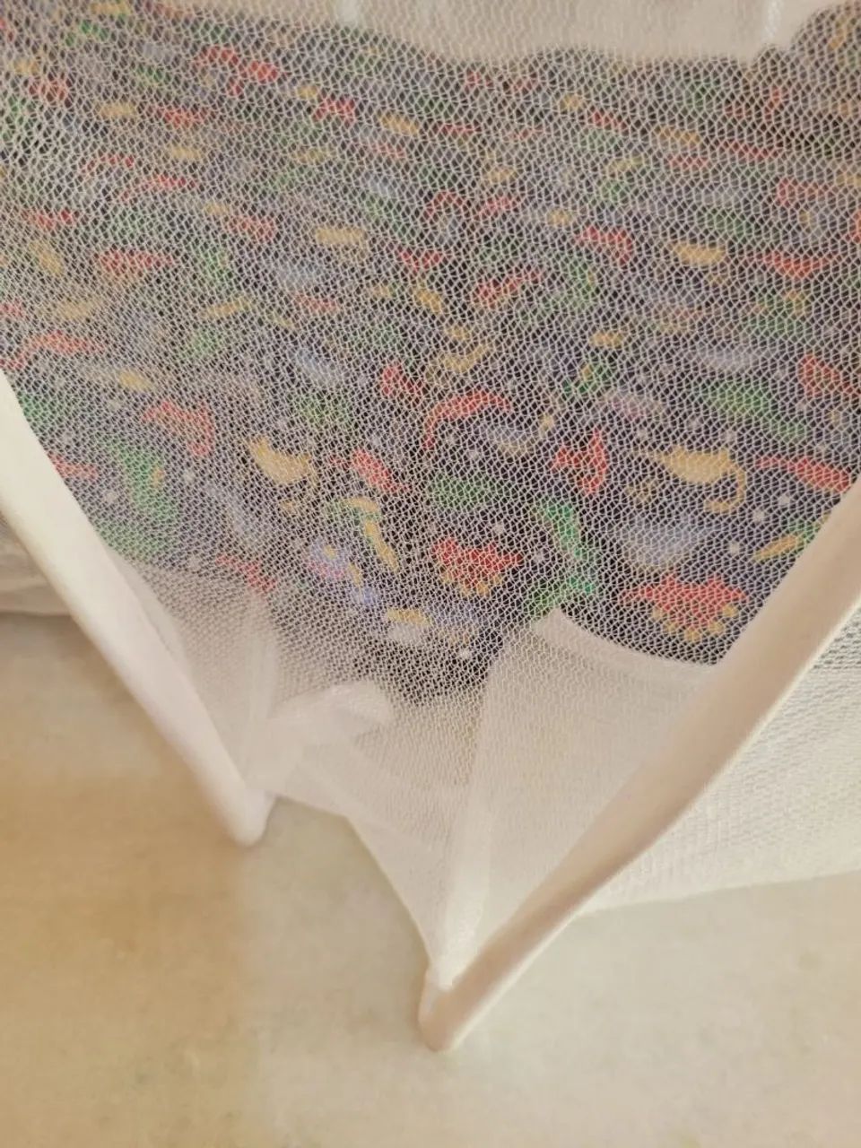 Ninho Redutor de Berço para Bebê com Mosquiteiro  - Foto 4