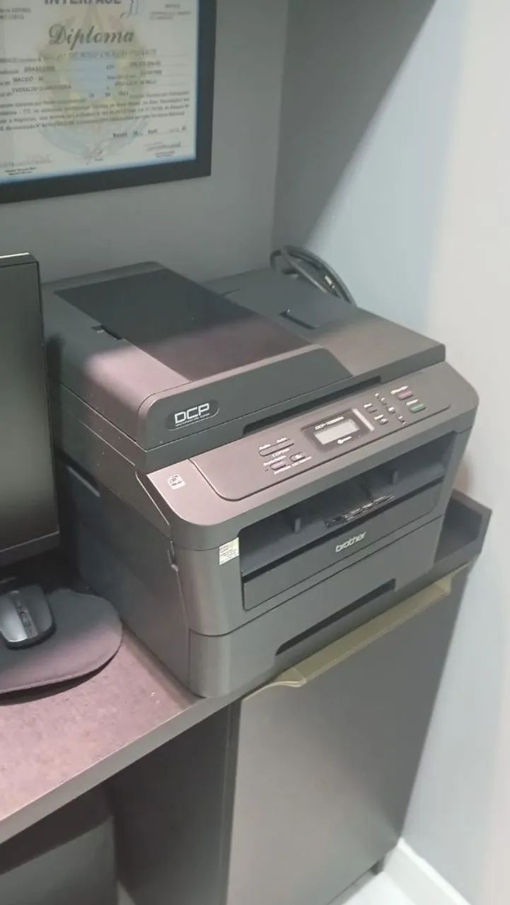 Impressora brother com toner funcionando perfeitamente  - Foto 2