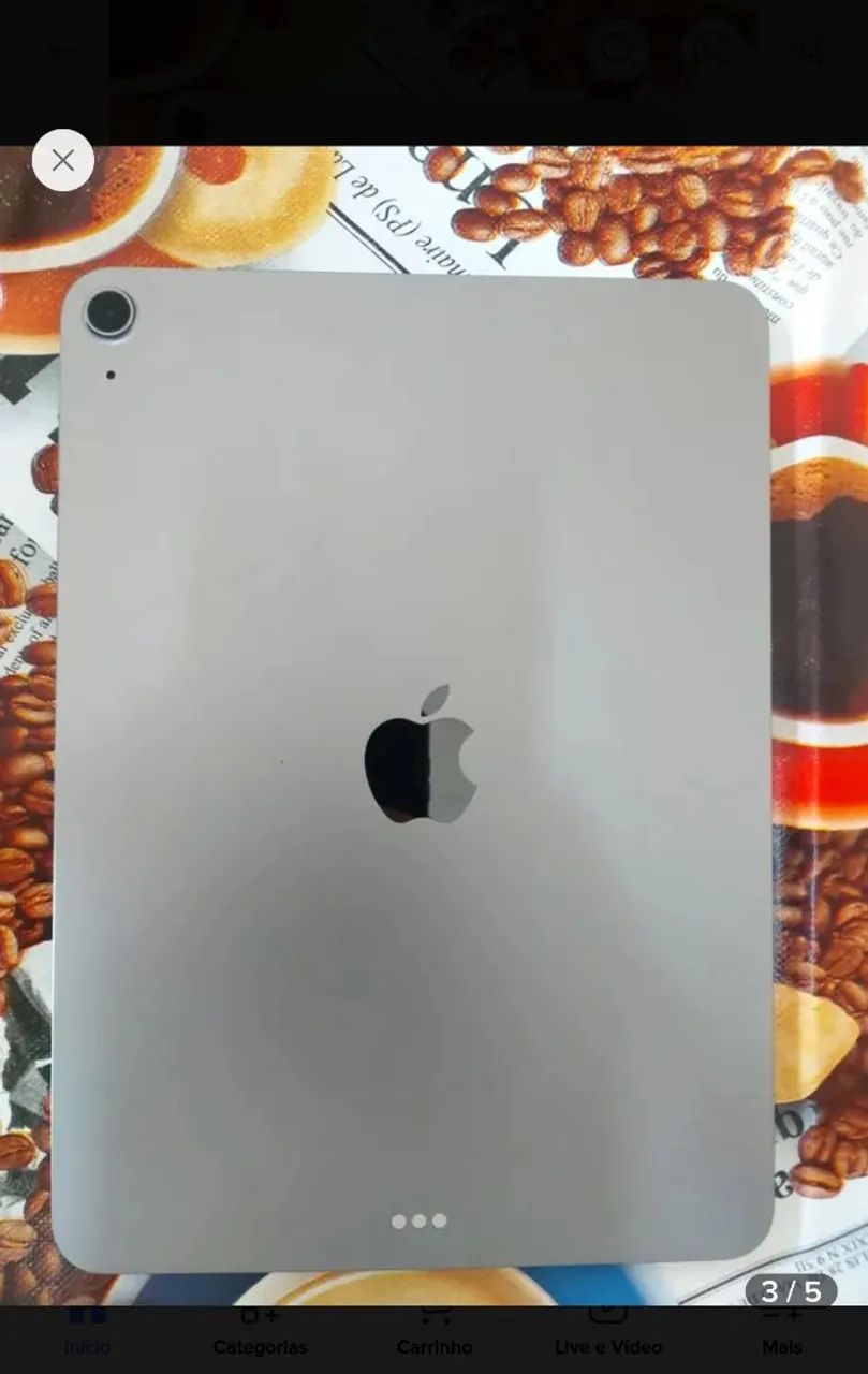 Ipad Air M4, 11 Polegadas, Wi-Fi, 256 GB, quase sem uso. Imperdível! - Foto 3