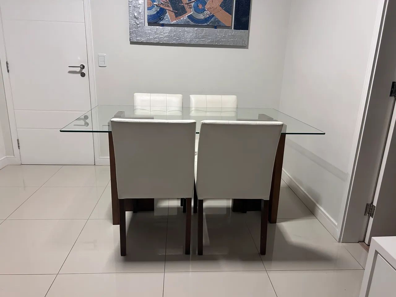 Mesa de jantar com 4 cadeiras  - Foto 3