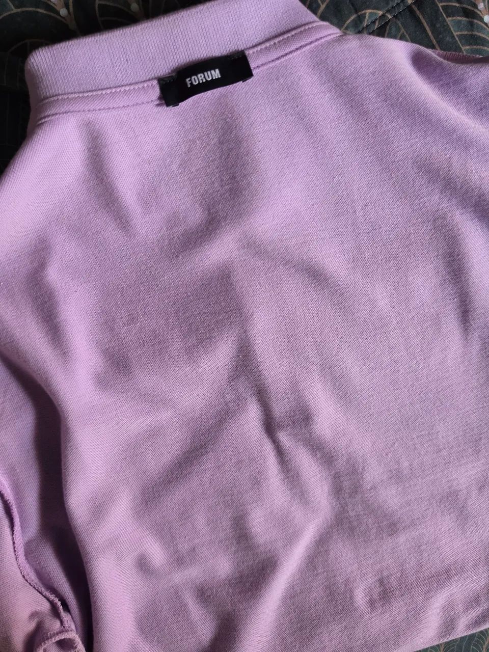 Camisa polo Forum lilás M - Foto 5