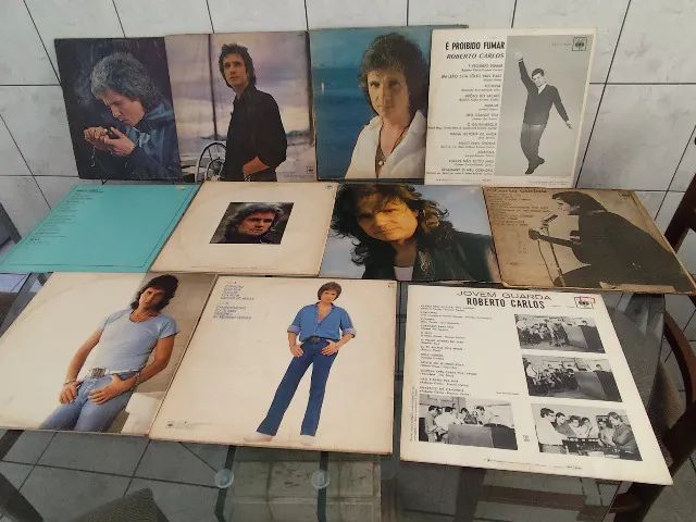 11 LPs Roberto Carlos Vinil Coletânea - Foto 2