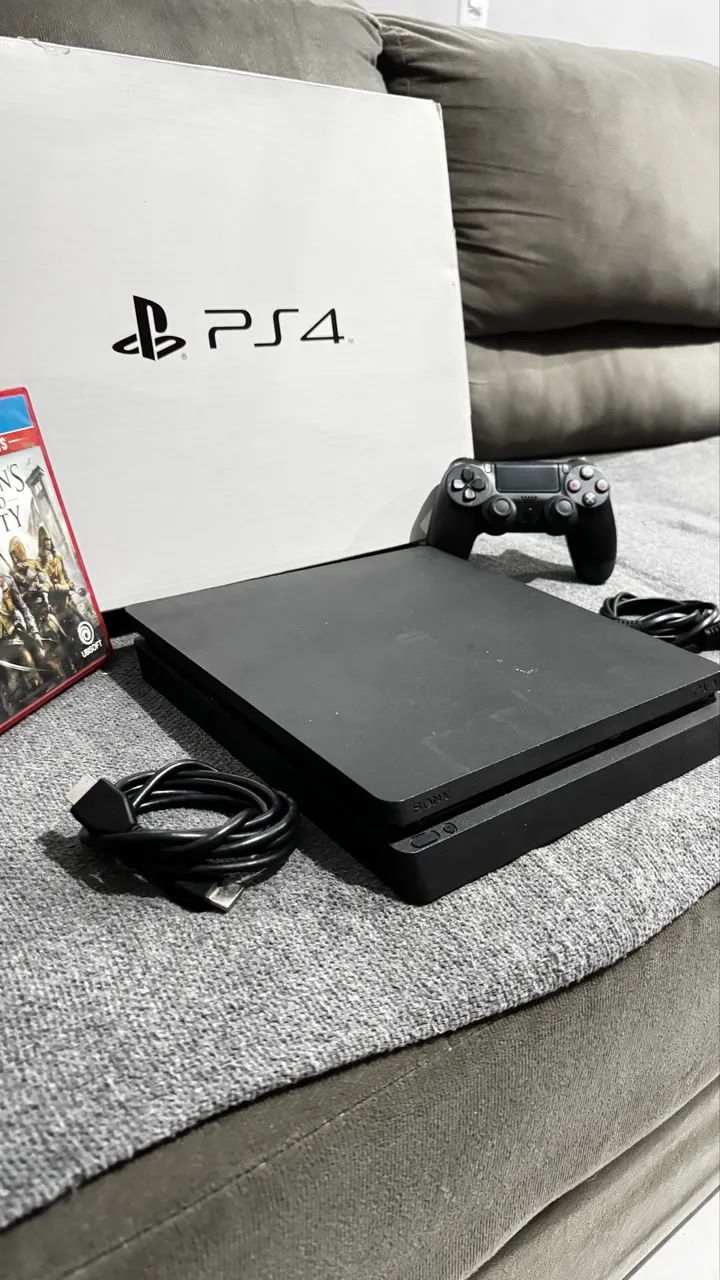 Ps4 slim 1tb com caixa - Foto 2