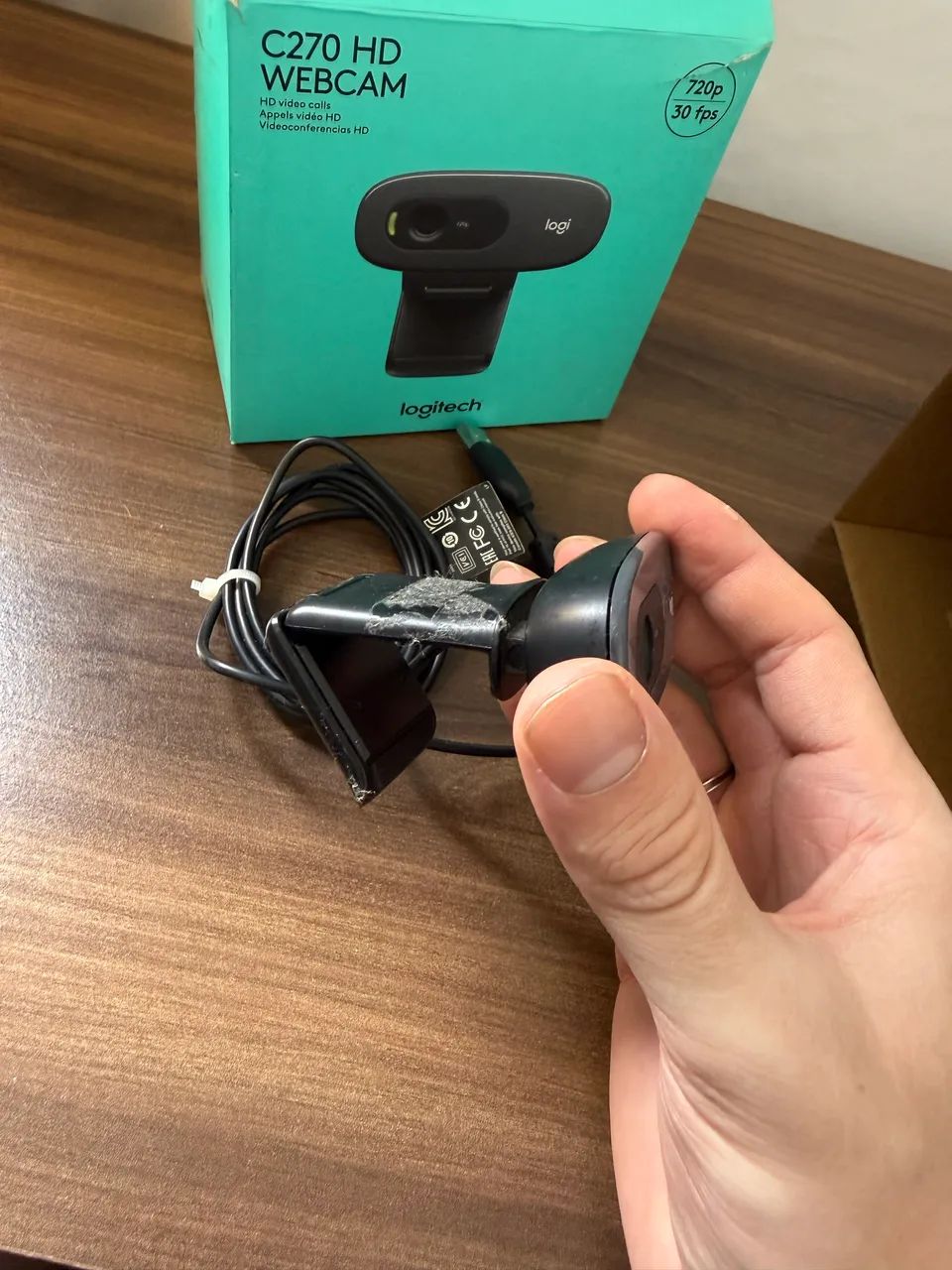 Webcam Logitech C270 - Foto 4