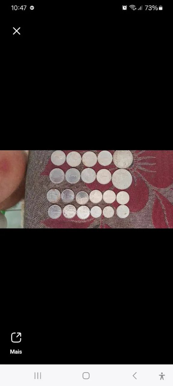 Moedas antigas brasileiras 