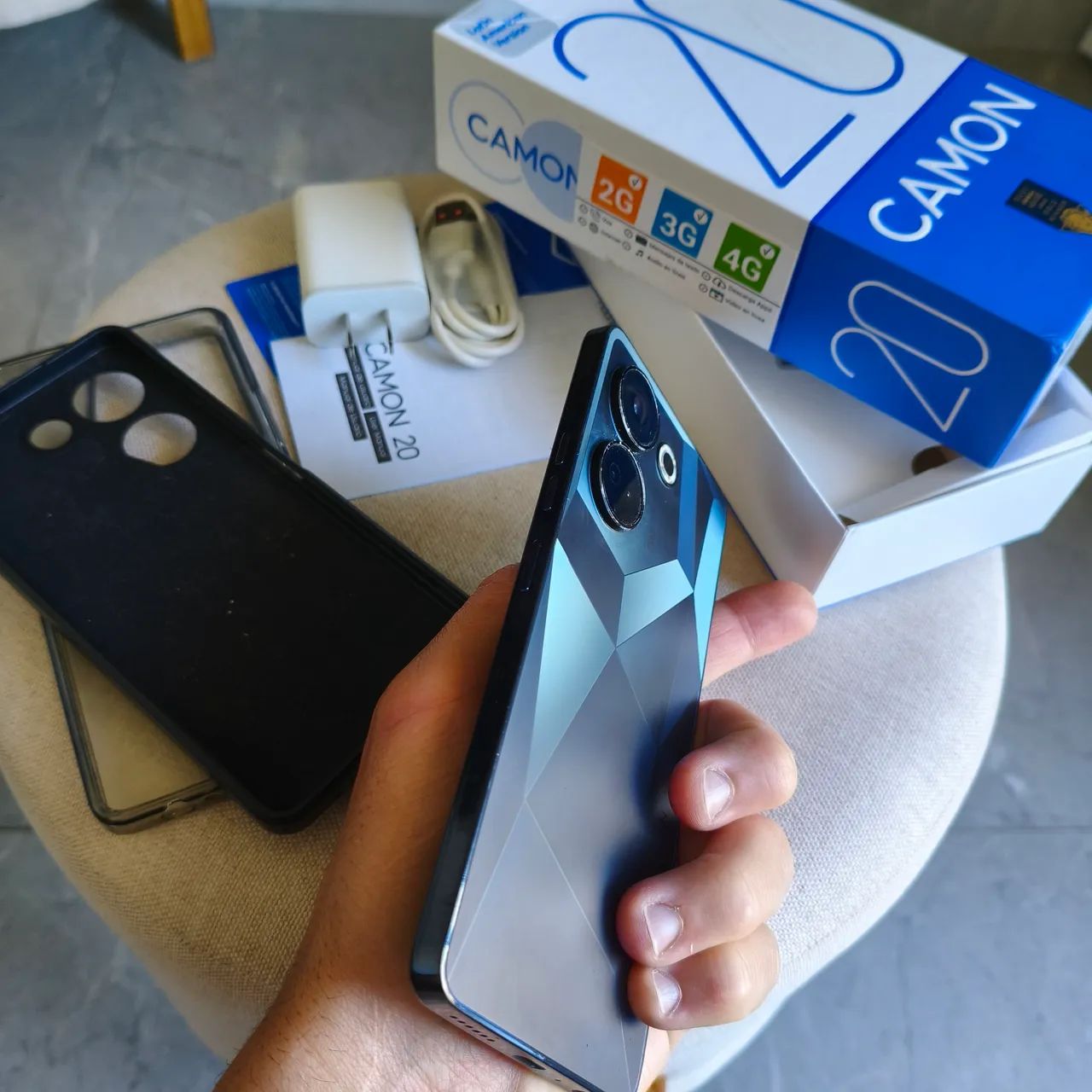 Celular Tecno Camon 20 - 8+8GB - 256GB - Foto 4