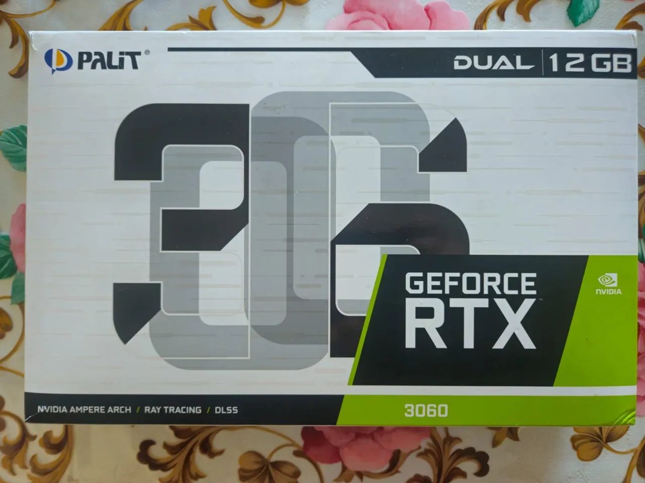 Placa de vídeo NVIDIA dual palit RTX3060 12 GB