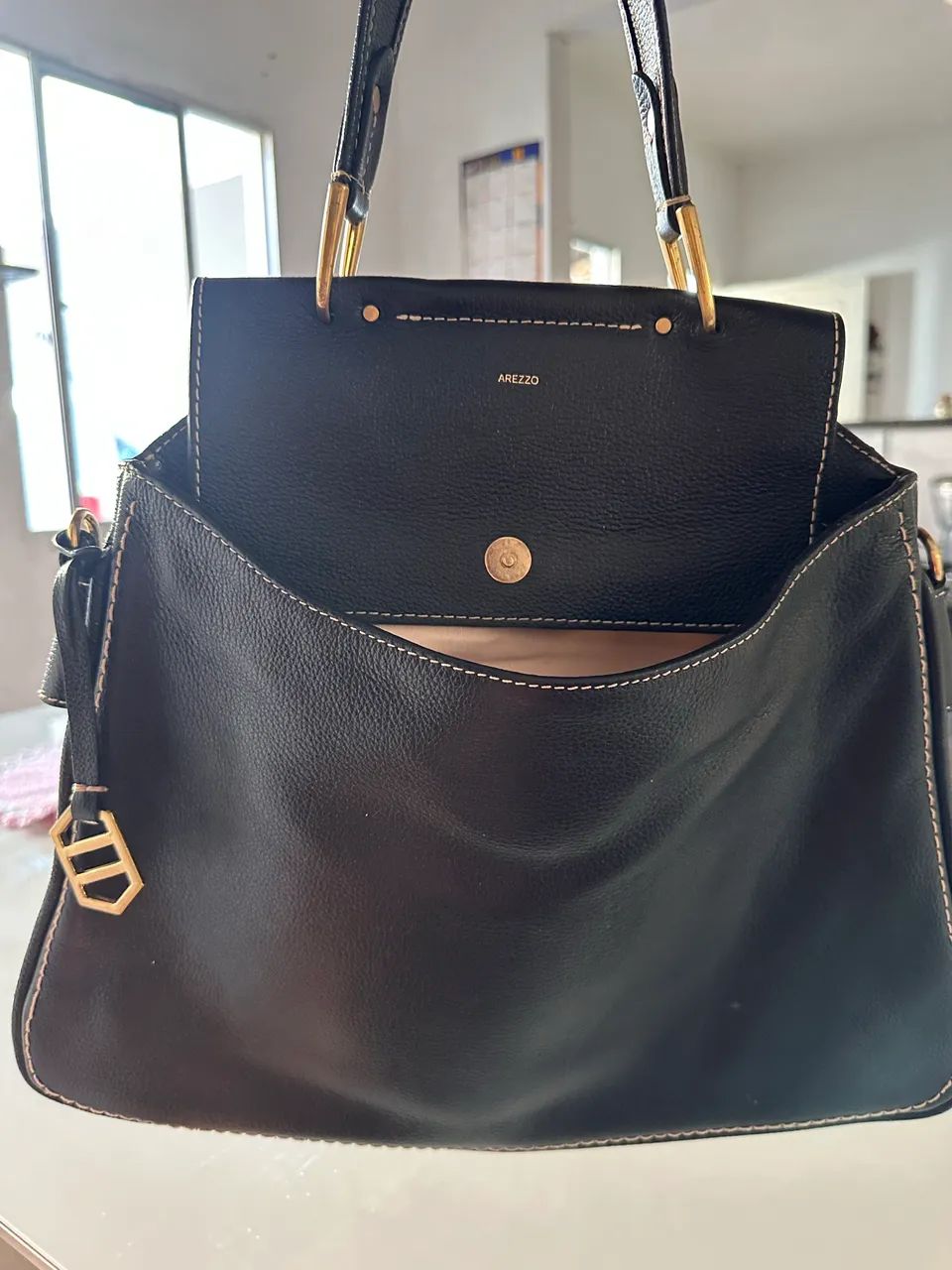 BOLSA  AREZZO ORIGINAL E BOLSA CROCHÊ - Foto 3