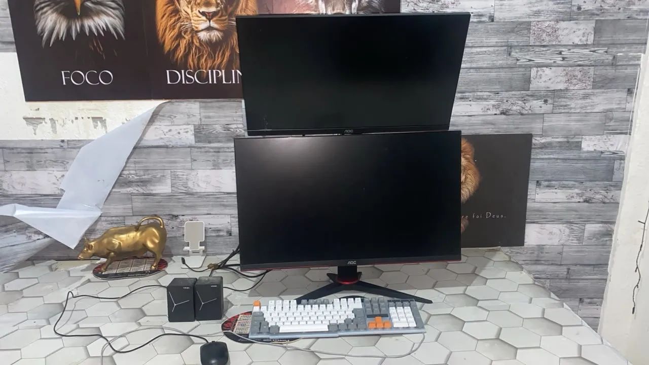 Pc Gamer com dois monitor - Foto 3