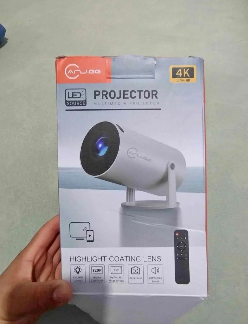 Projetor hy300 Wifi no precinho