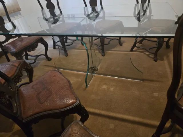 Mesa de reunião com 8 cadeiras - Foto 4