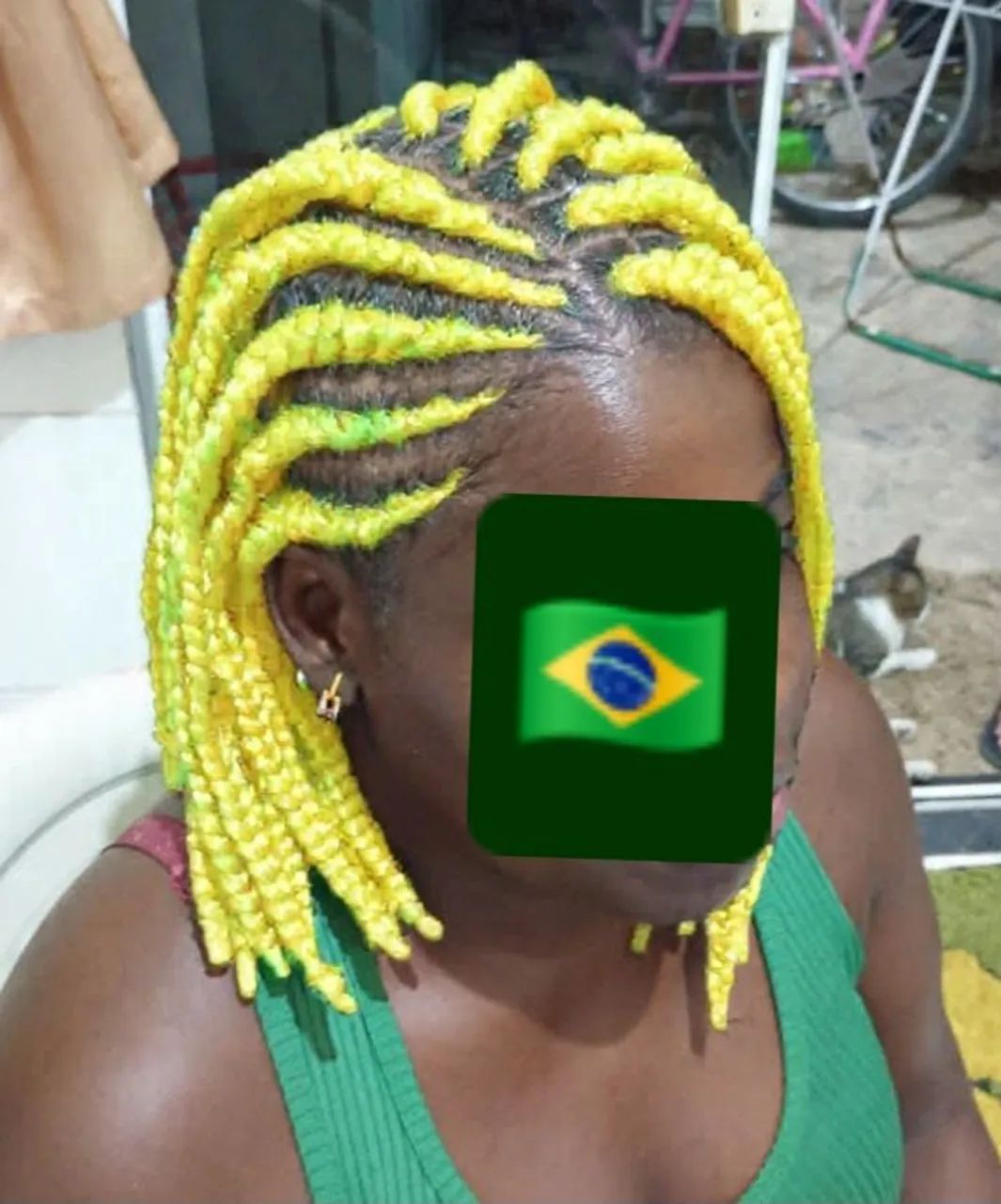 TRANÇAS COLORIDAS: ISSO É COPA DO MUNDO!!! - Foto 4