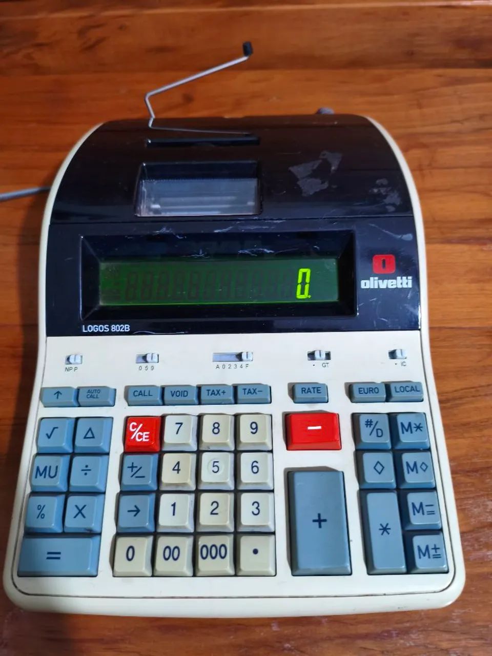 Calculadora Olovetti Logos 802b
