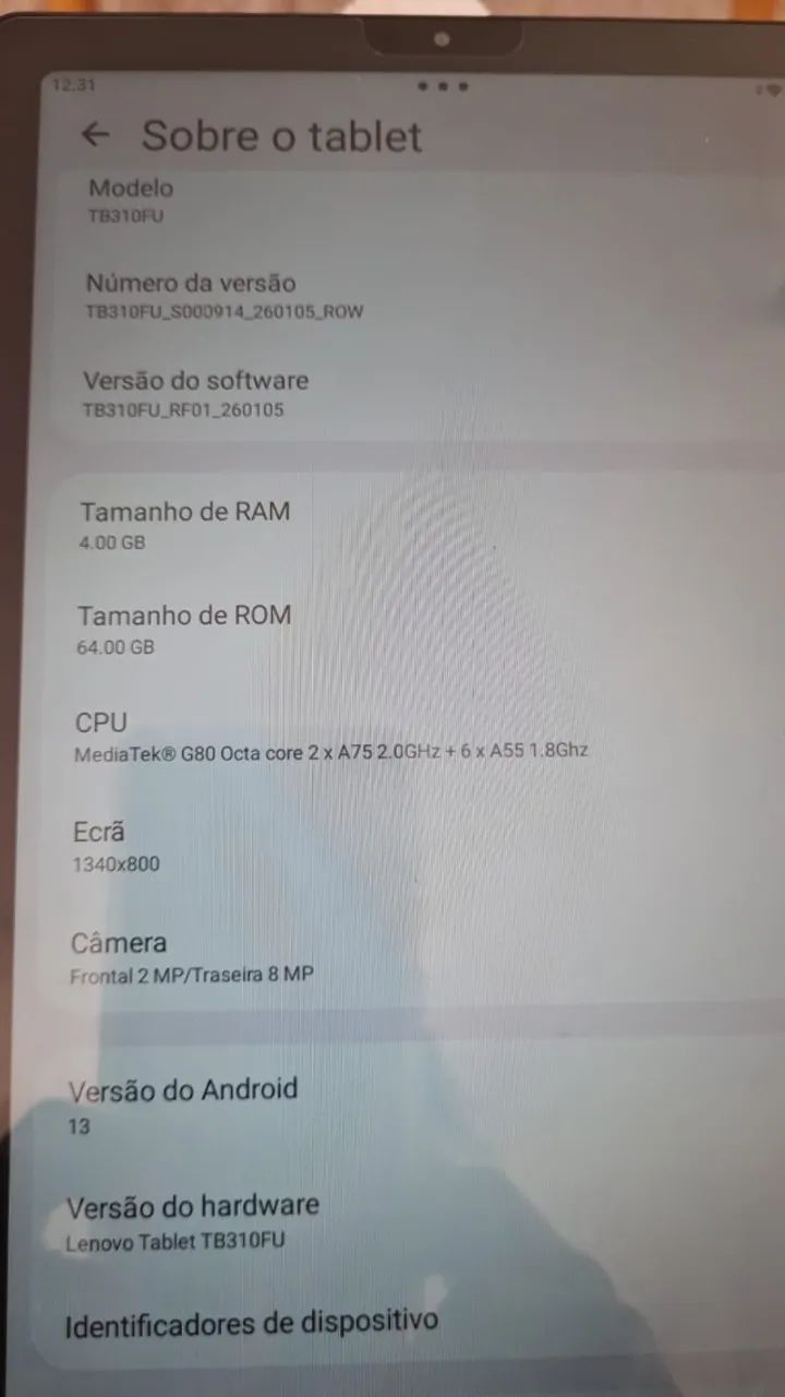 Tablet Lenovo Tab M9 - 4GB RAM / 64GB - Wi?Fi - Android 13 - Foto 4